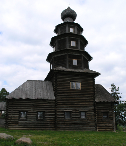 Деревянная Старовознесенская церковь