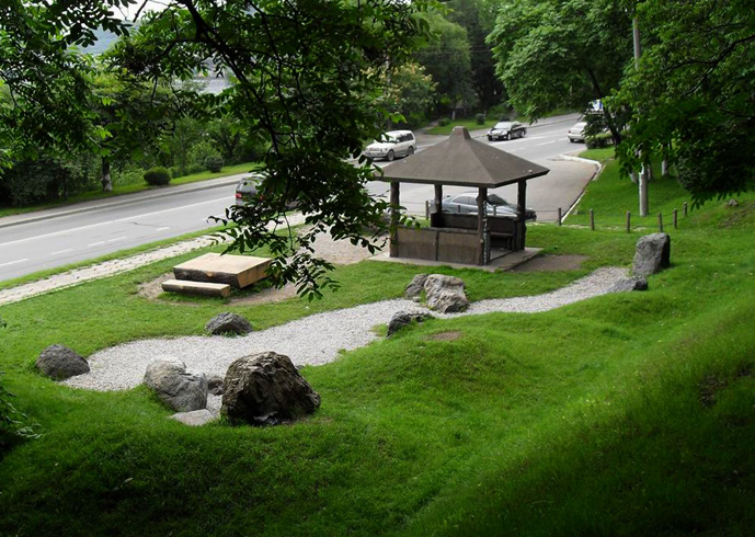 Сад камней из Японии