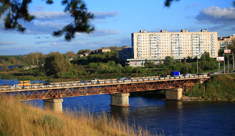 Байновский мост через Исеть