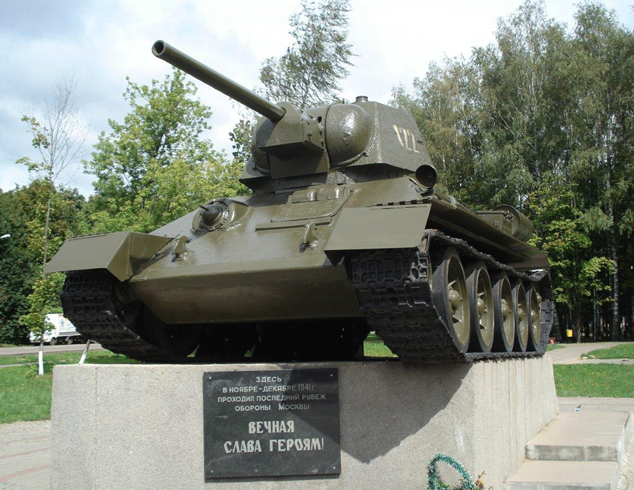 Памятник Танк Т-34