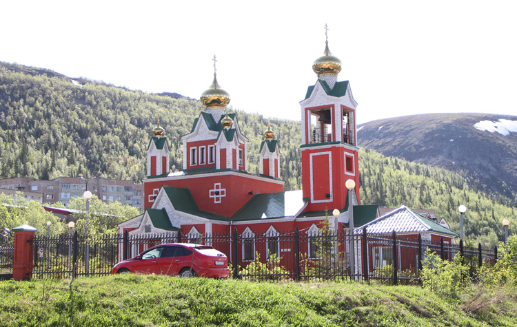 Церковь Спаса Нерукотворного Образа в Кировске