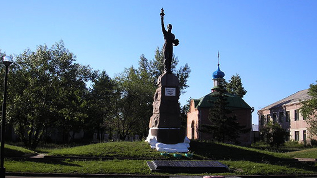 Памятник погибшим шахтёрам