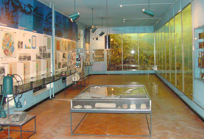 Внутри краеведческого музея