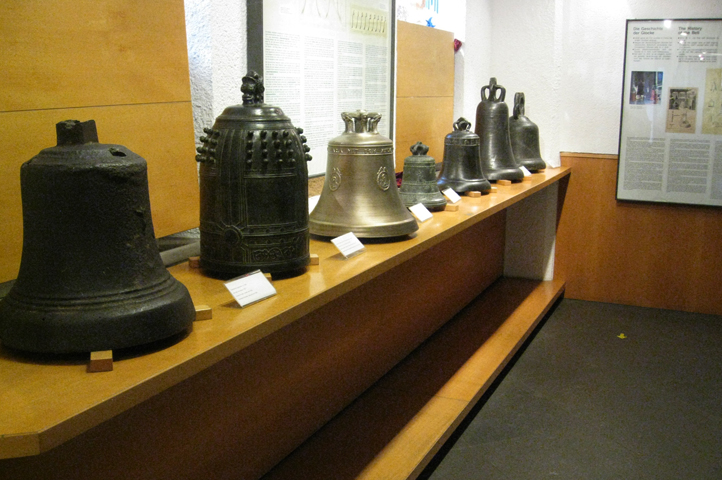 Внутри музея колоколов Грассмайе