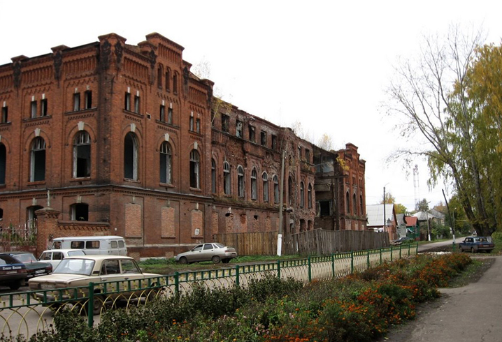 Руины Ряжского консервного завода