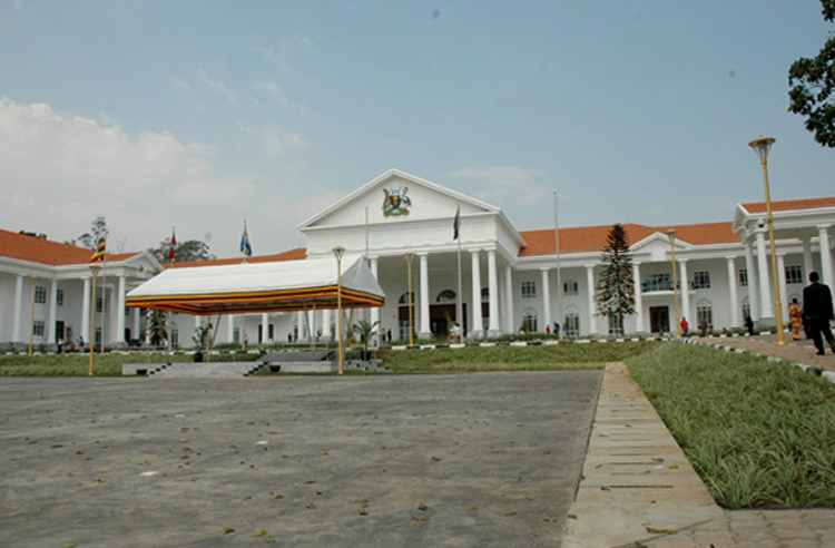Президентский дворец в Энтеббе