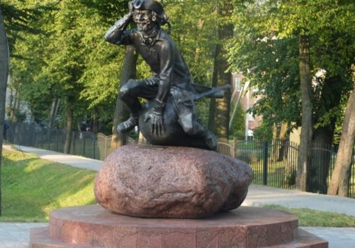 Скульптура «Барон Мюнхгаузен»