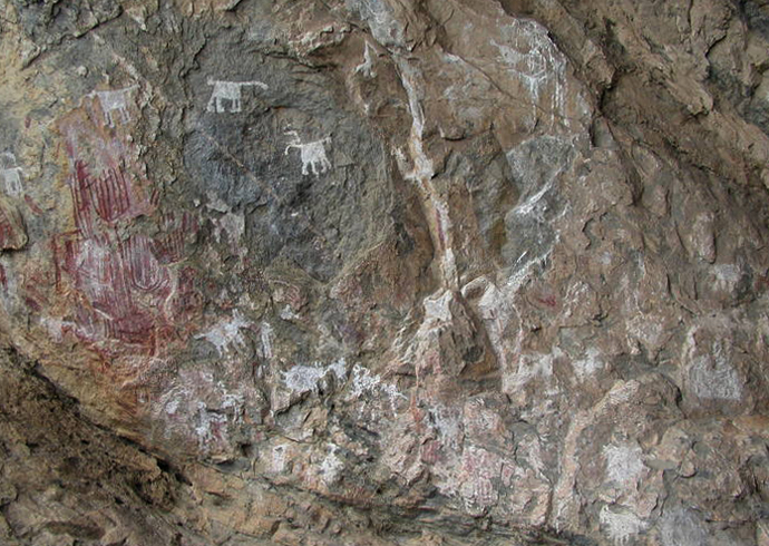 Изображение на скалах в Чонгони