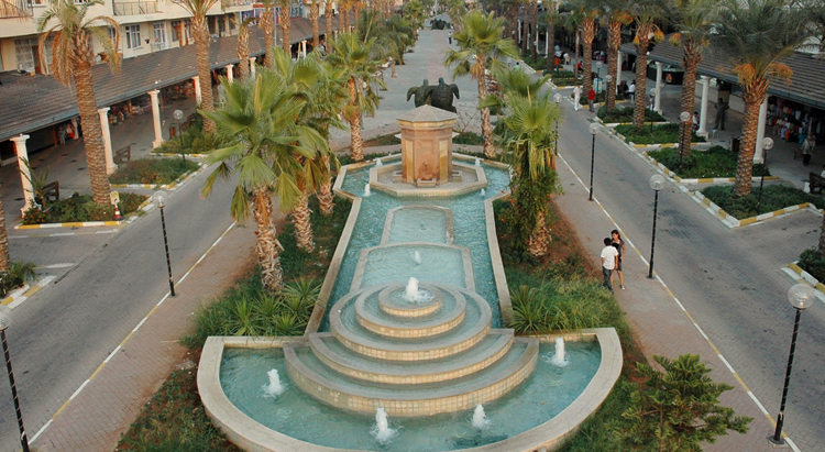 Центральный фонтан Кадрие